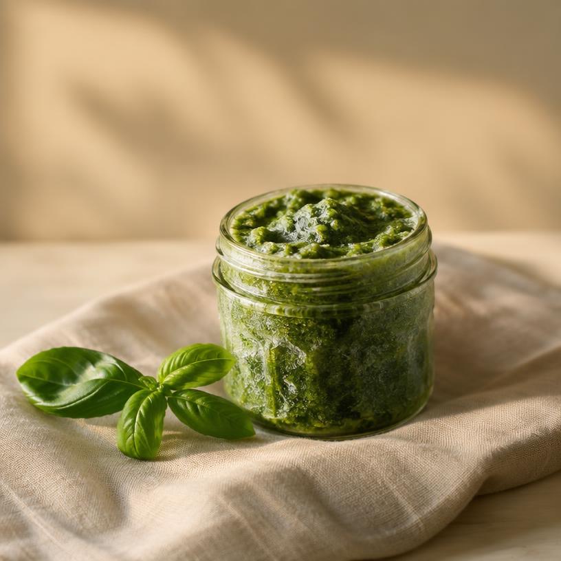 Dondurulmuş Pesto